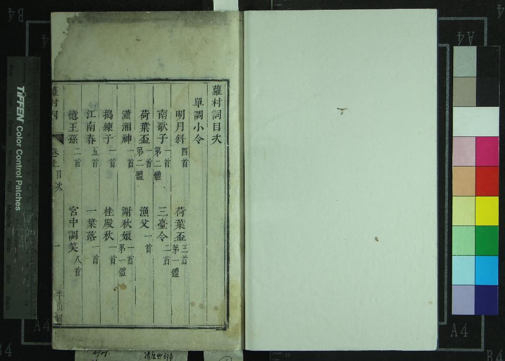 《蘿村詞二卷》作者:(清)清羅坤著、清蔣平階選 刻本 PDF下载-汉笺公版书