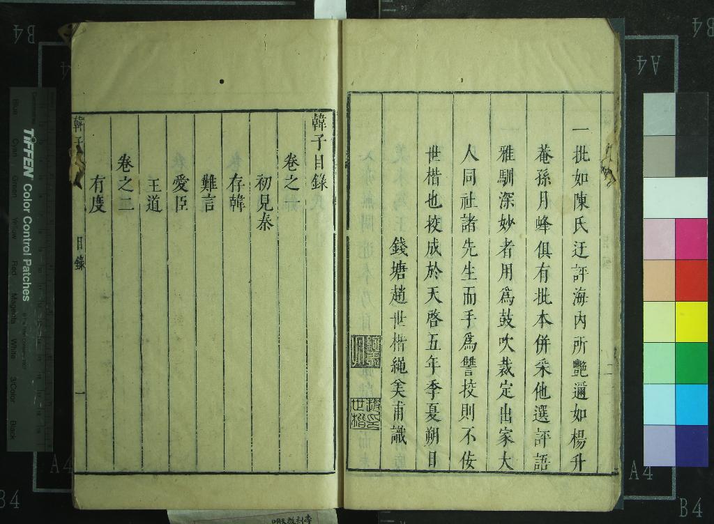 《韓子二十卷》作者：(明天啟)明趙如源、王道焜仝挍；附錄一卷  刻本  PDF下载-汉笺公版书