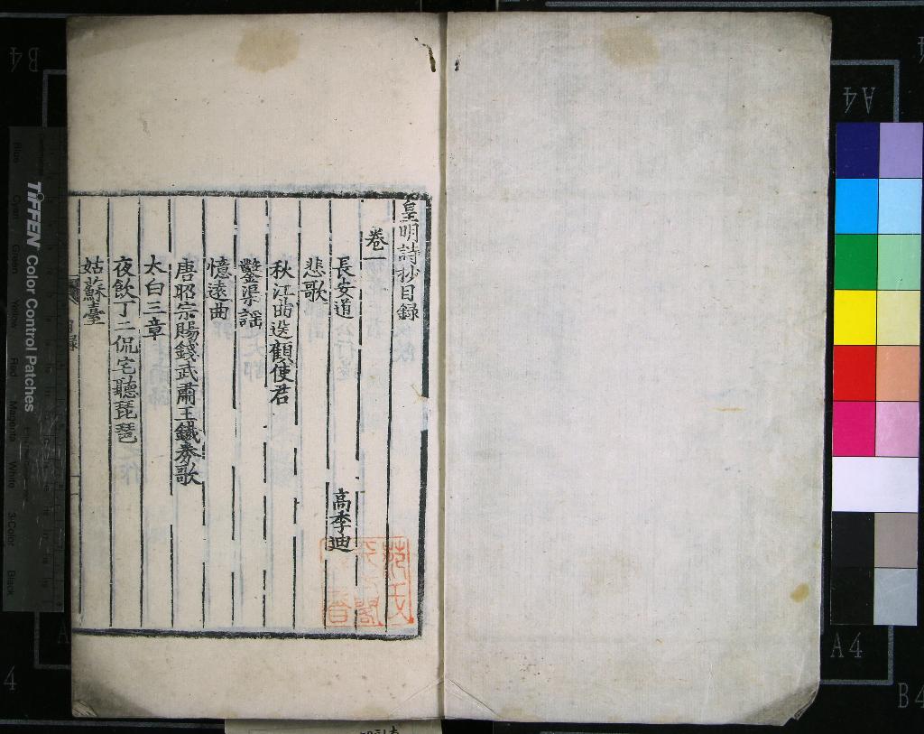 《皇明詩抄十卷》作者：(明)明程旦輯  刻本  PDF下载-汉笺公版书