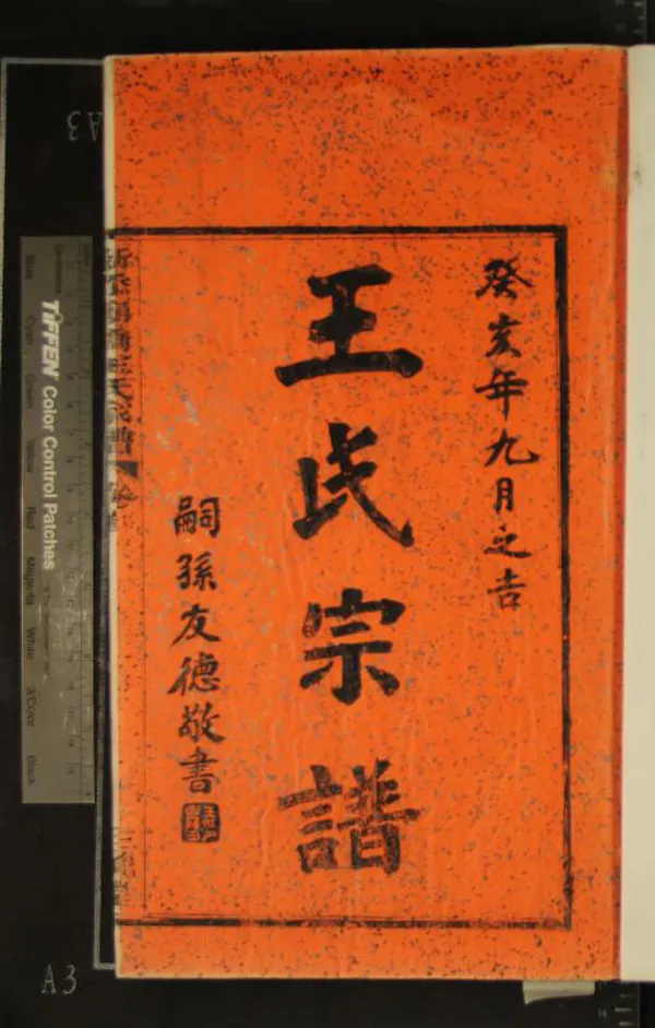 《[浙江鎮海]新添廟橋王氏家譜四卷首一卷》作者：(民國)民國王钦瑞等纂修  活字本  PDF下载-汉笺公版书