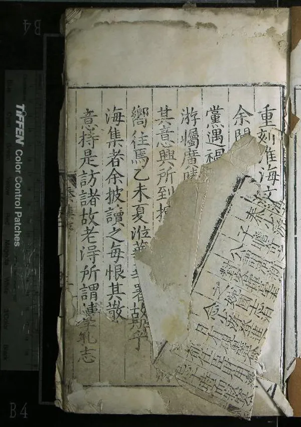 《淮海集四十卷後集六卷》作者：(明嘉靖)宋秦觀撰  刻本  PDF下载-汉笺公版书