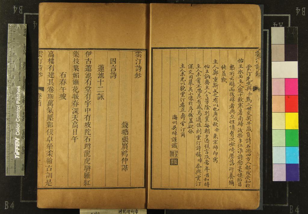 《雲汀詩鈔四卷》作者：(清乾隆)清張賔鶴撰  刻本  PDF下载-汉笺公版书