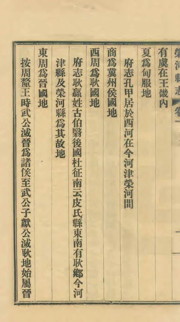 《榮河縣誌》编撰：范茂松 张柳星 民國25年[1936] PDF下载-汉笺公版书