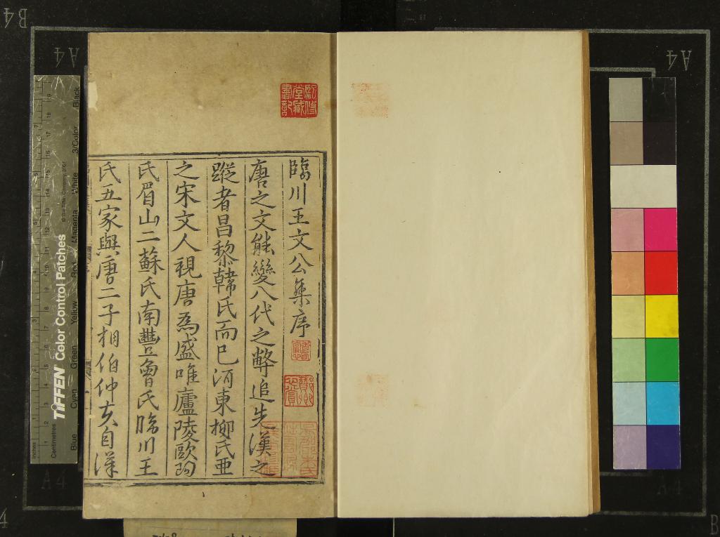 《臨川王先生荊公文集一百卷》作者：(明嘉靖)宋王安石撰  刻本  PDF下载-汉笺公版书