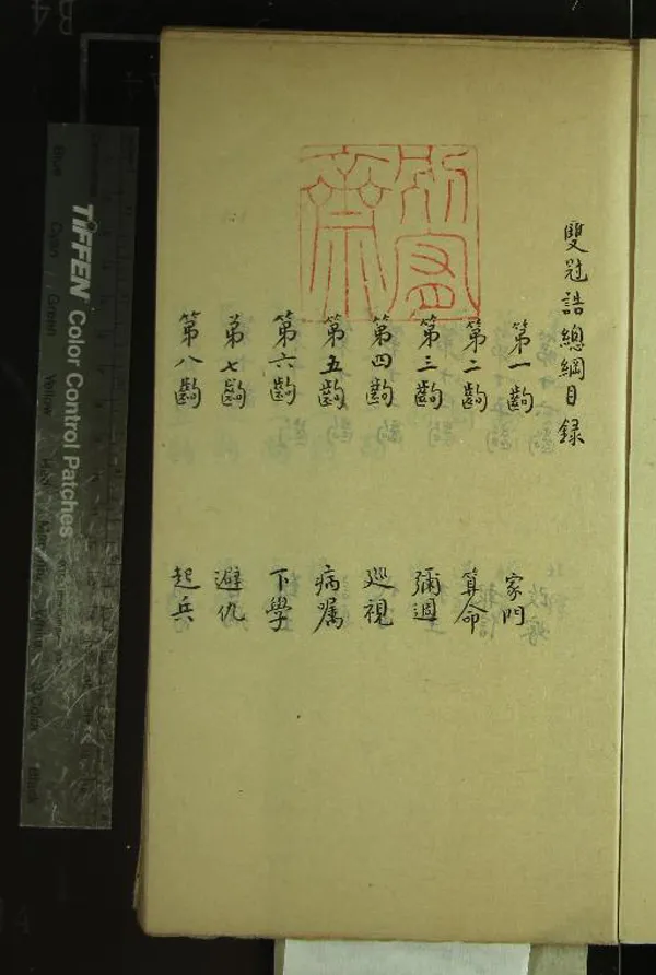 《雙冠誥二十九齣》作者：()陳二白  抄本  PDF下载-汉笺公版书