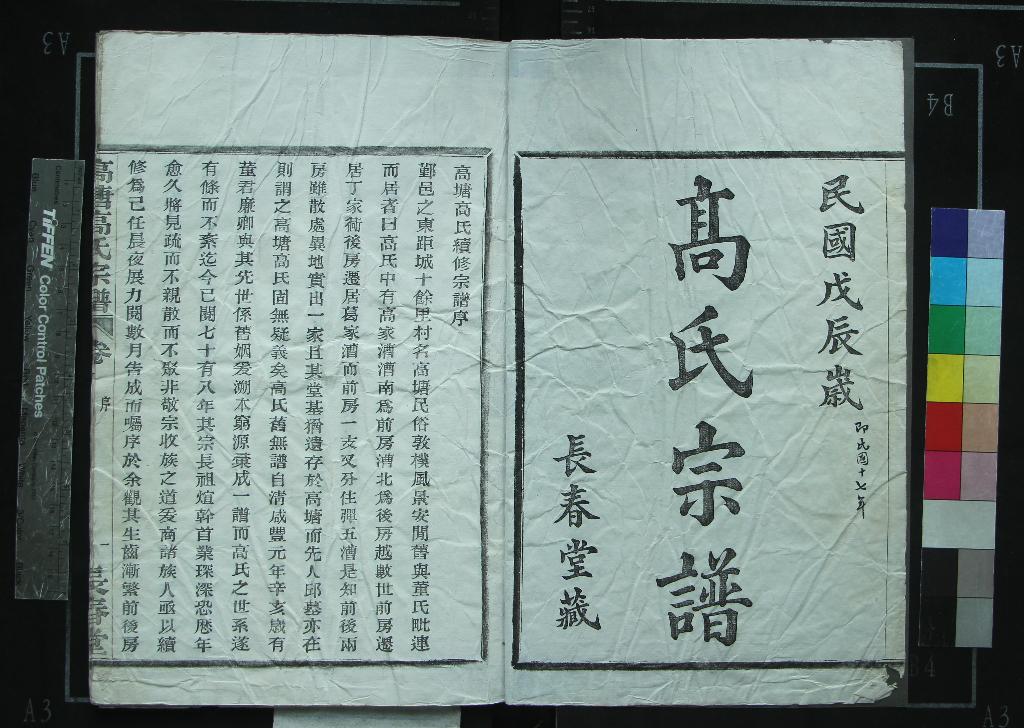 《[浙江寧波]高塘高氏宗譜四卷》作者：(民國)清董大介纂修  木活字本  PDF下载-汉笺公版书