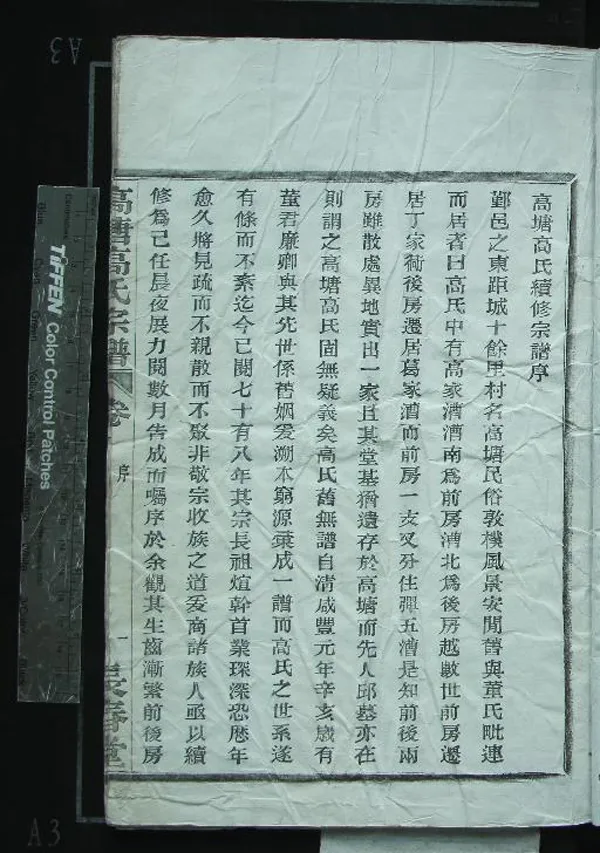 《[浙江寧波]高塘高氏宗譜四卷》作者：(民國)清董大介纂修  木活字本  PDF下载-汉笺公版书