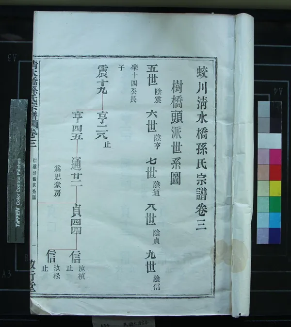 《[浙江鎮海]蛟川清水橋孫氏宗譜□□卷》作者：(民國)民國不著撰者纂修  活字本  PDF下载-汉笺公版书