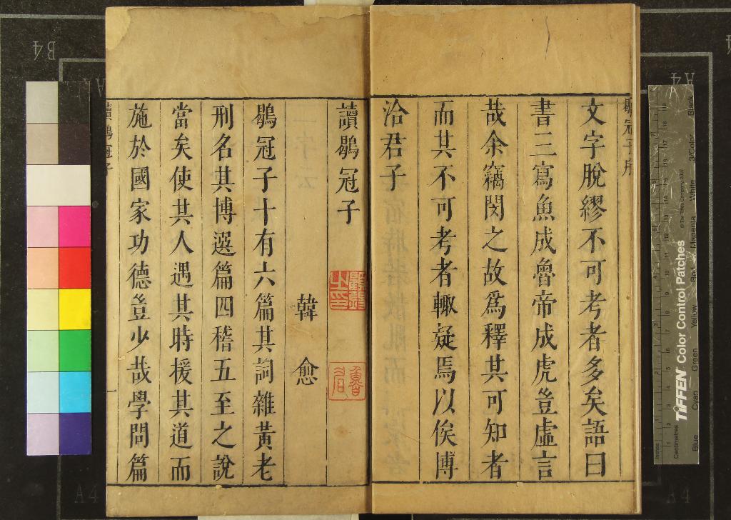 《鶡冠子三卷》作者：(明天啟)宋陸佃解、明王宇評、明汪明際、朱養純叅評、明朱養和訂  刻本  PDF下载-汉笺公版书