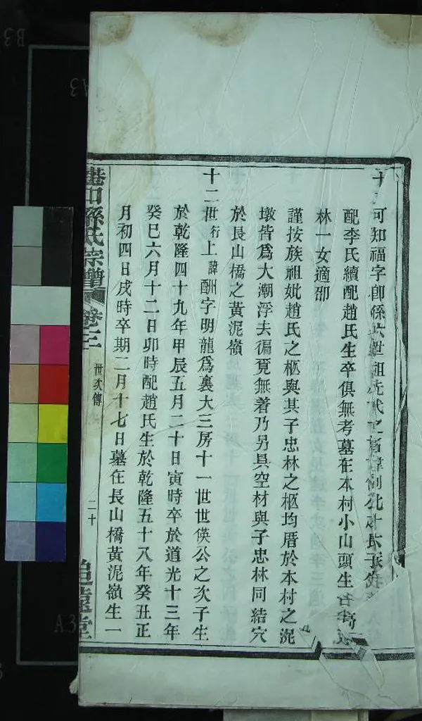 《[浙江寧波]港口孫氏宗譜□□卷》作者：(清宣統)□□纂修  木活字印本  PDF下载-汉笺公版书