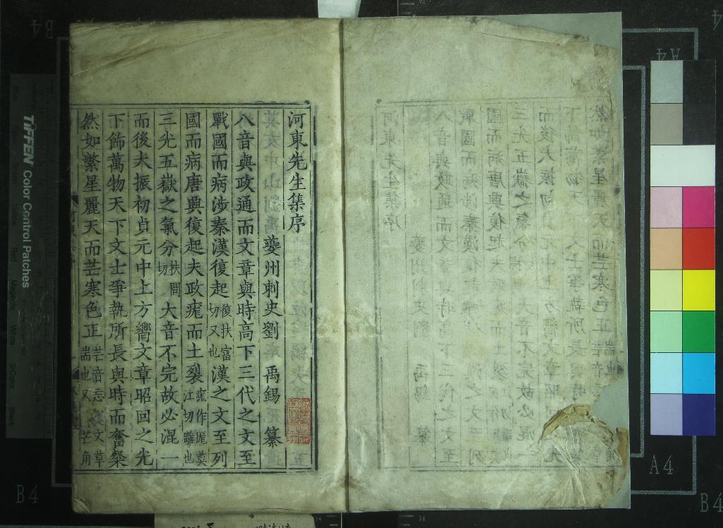 《河東先生集四十五卷外集二卷龍城錄二卷》作者：(明嘉靖)唐柳宗元撰、唐劉禹錫編、宋廖瑩中校正；河東先生集附錄二卷集傳一卷  刻本  PDF下载-汉笺公版书