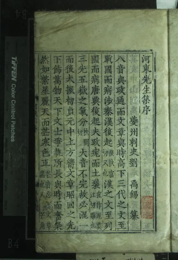 《河東先生集四十五卷外集二卷龍城錄二卷》作者：(明嘉靖)唐柳宗元撰、唐劉禹錫編、宋廖瑩中校正；河東先生集附錄二卷集傳一卷  刻本  PDF下载-汉笺公版书