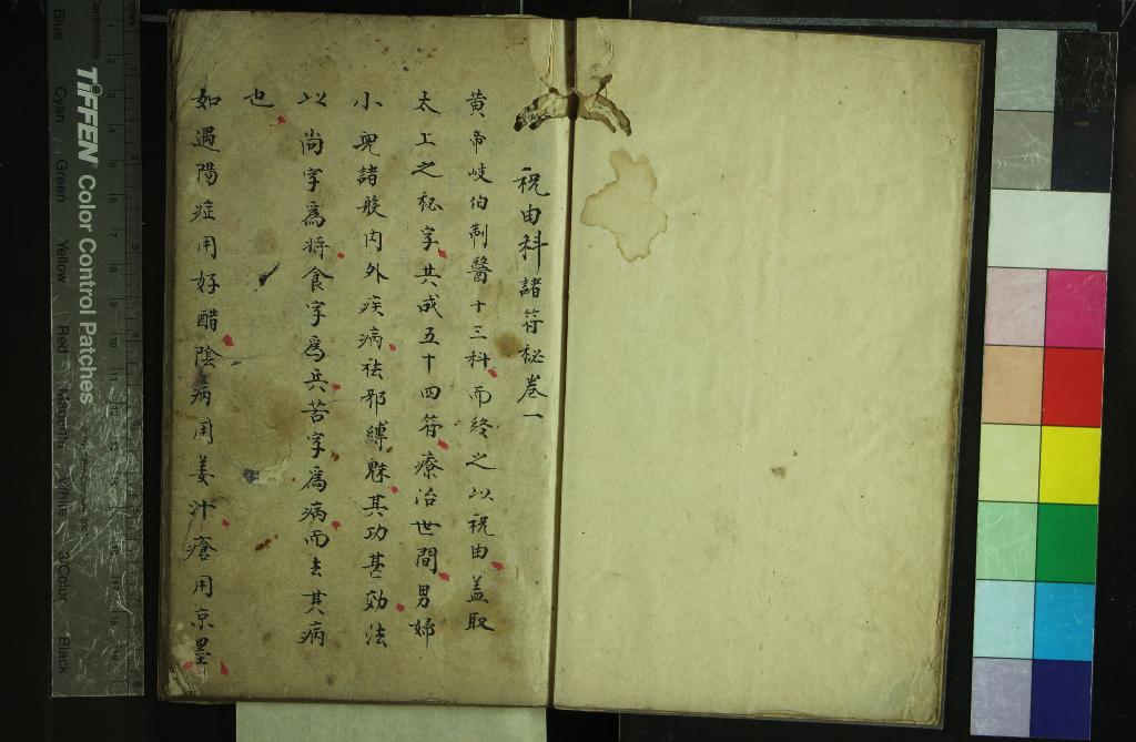 《祝由科諸符秘不分卷》作者：(清)  抄本  PDF下载-汉笺公版书