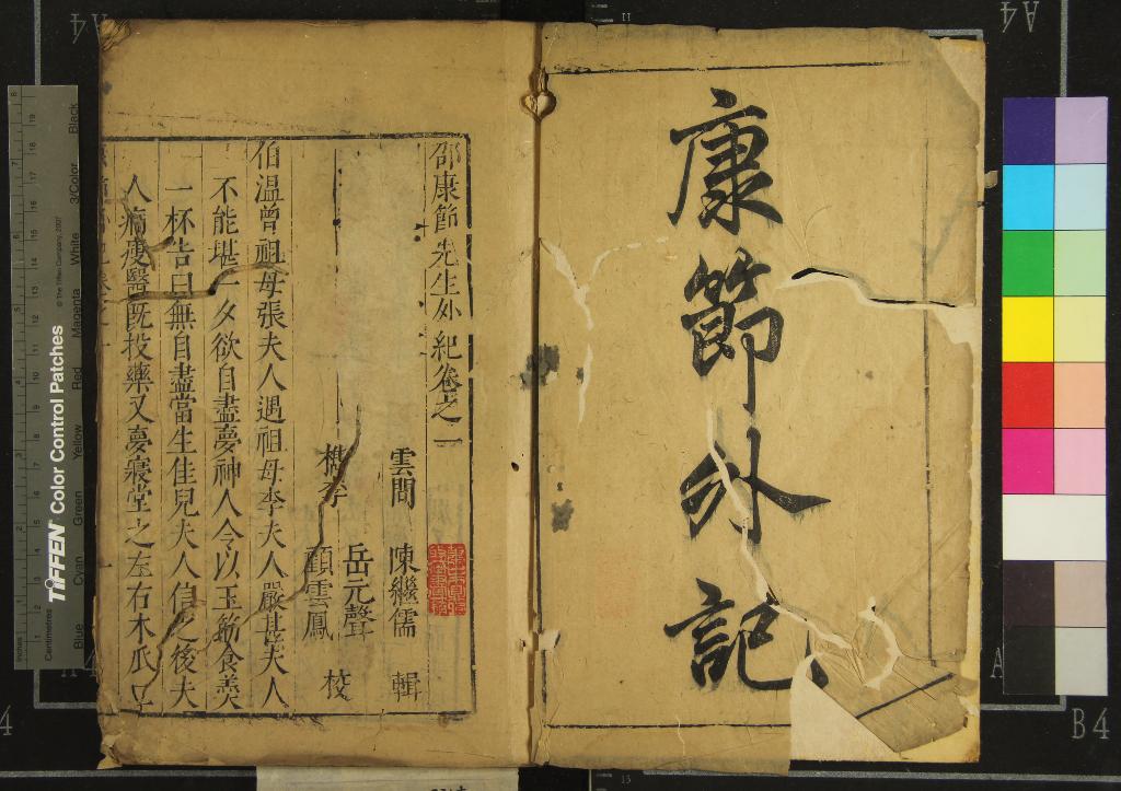 《邵康節先生外紀四卷》作者：(明萬曆)明陳繼儒輯  刻本  PDF下载-汉笺公版书