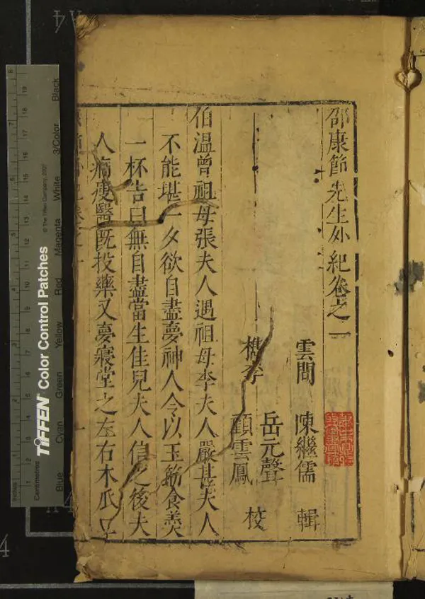 《邵康節先生外紀四卷》作者：(明萬曆)明陳繼儒輯  刻本  PDF下载-汉笺公版书