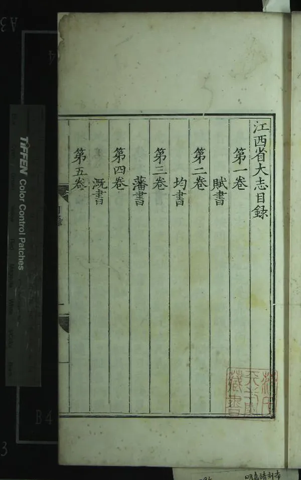 《[嘉靖]江西省大志七卷》作者：(明嘉靖)明王宗沐著  刻本  PDF下载-汉笺公版书