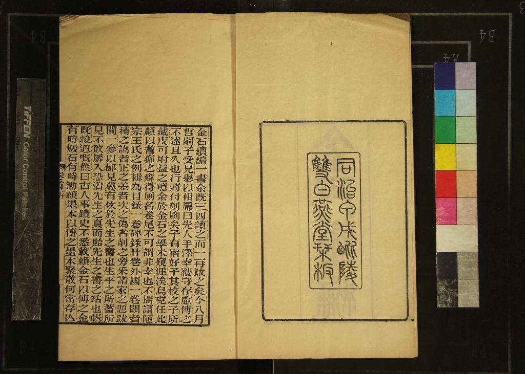 《金石續編二十一卷首一卷》作者：(清同治)清陸耀遹纂、清陸增祥校訂  刻本  PDF下载-汉笺公版书