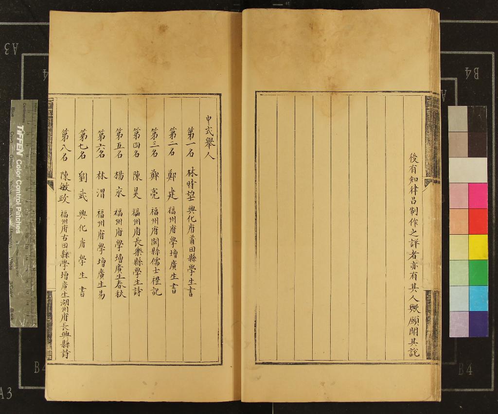 《宣德元年福建鄉試錄一卷》作者：(明)  抄本  PDF下载-汉笺公版书