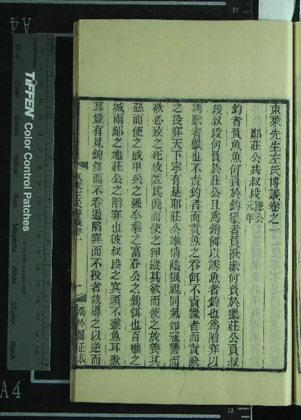 《東萊先生左氏博議二十五卷》作者：(清道光)宋呂祖謙撰；虛字注釋備考六卷、清張文炳點定  刻本  PDF下载-汉笺公版书