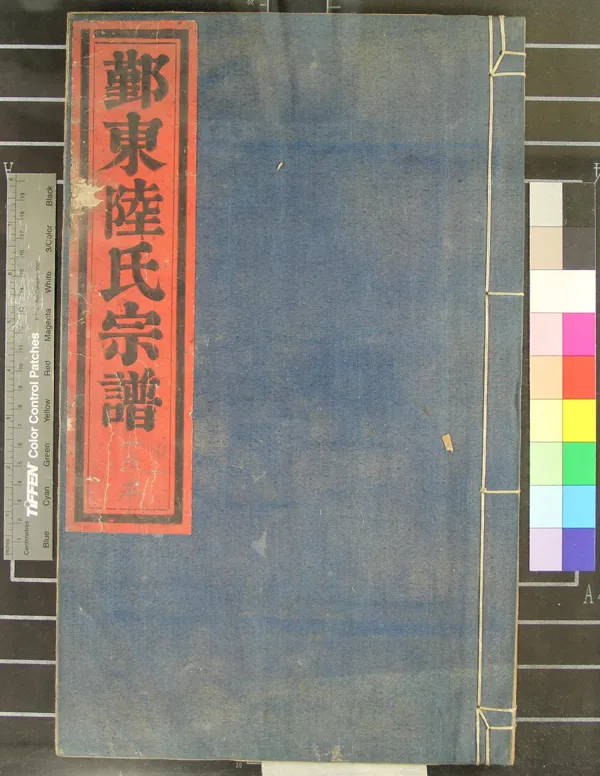 《[浙江鄞縣]鄞東韓嶺陸氏宗譜二卷》作者：(清同治)清陸洪材等纂修  木活字本  PDF下载-汉笺公版书
