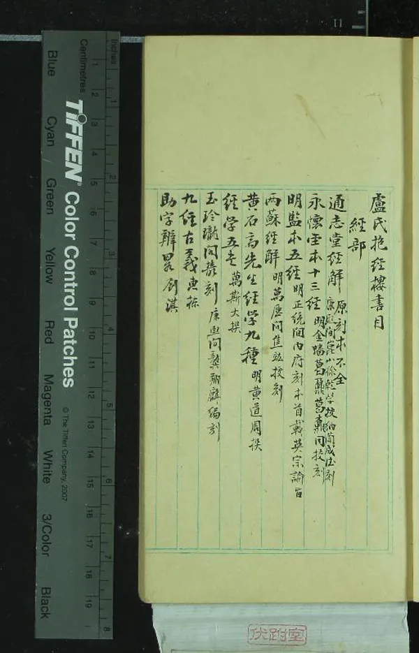 《盧氏抱經樓書目不分卷》作者：(民國)清盧址藏  抄本  PDF下载-汉笺公版书