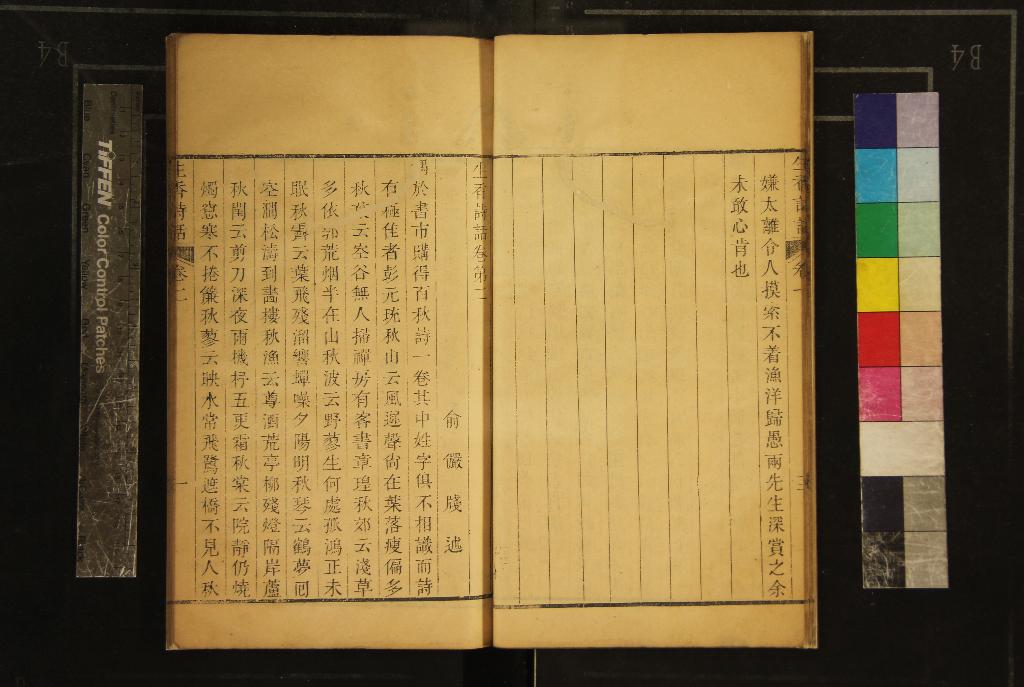 《生香詩話四卷》作者：(清)清俞儼述  刻本  PDF下载-汉笺公版书