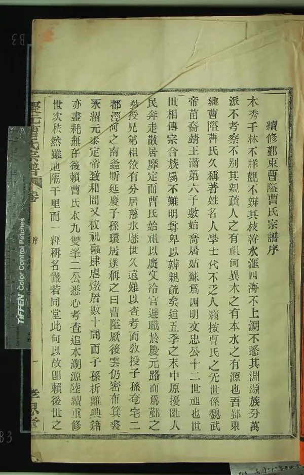 《[浙江鄞縣]慶元曹氏宗譜六卷末一卷》作者：(民國)民國史濟鏗等纂修  木活字印本  PDF下载-汉笺公版书