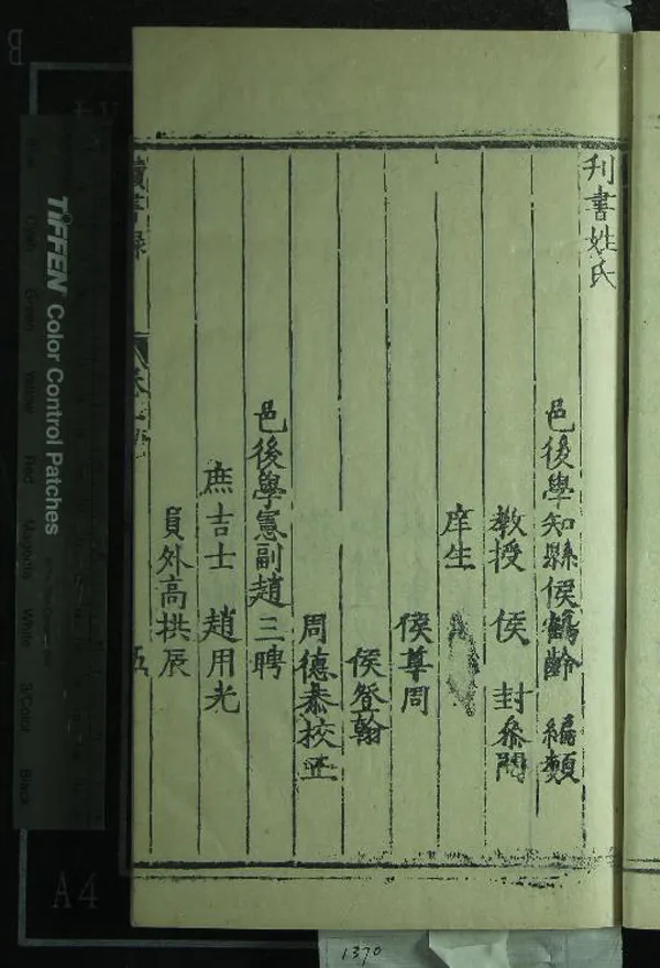 《薛文清公讀書全錄類編二十卷》作者：(明萬曆)明薛瑄撰、明侯鶴齡編  刻本  PDF下载-汉笺公版书