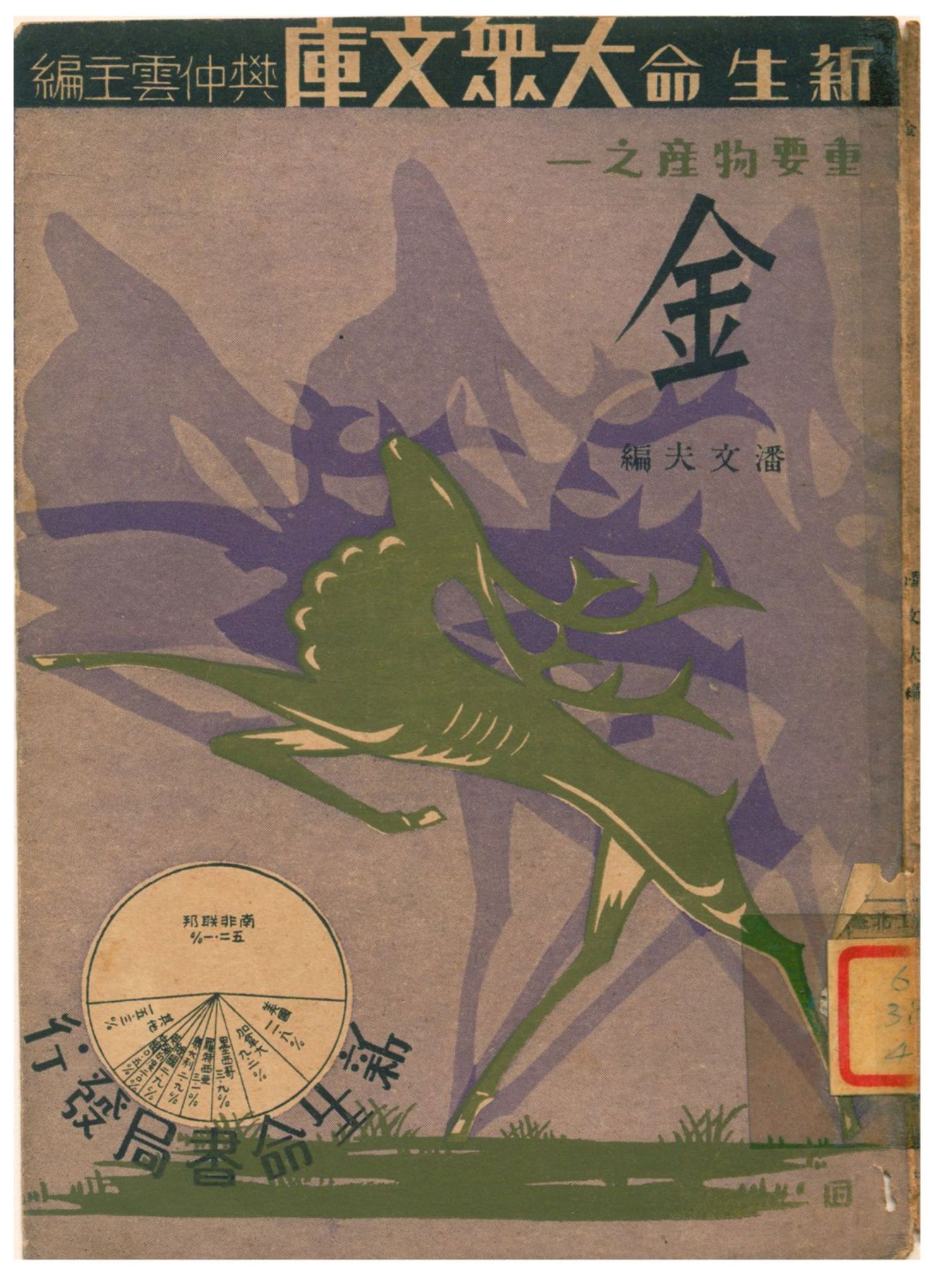 《新生命大眾文庫(重要物產之一)金》 作者:潘文夫編 1933年  PDF下载-汉笺公版书