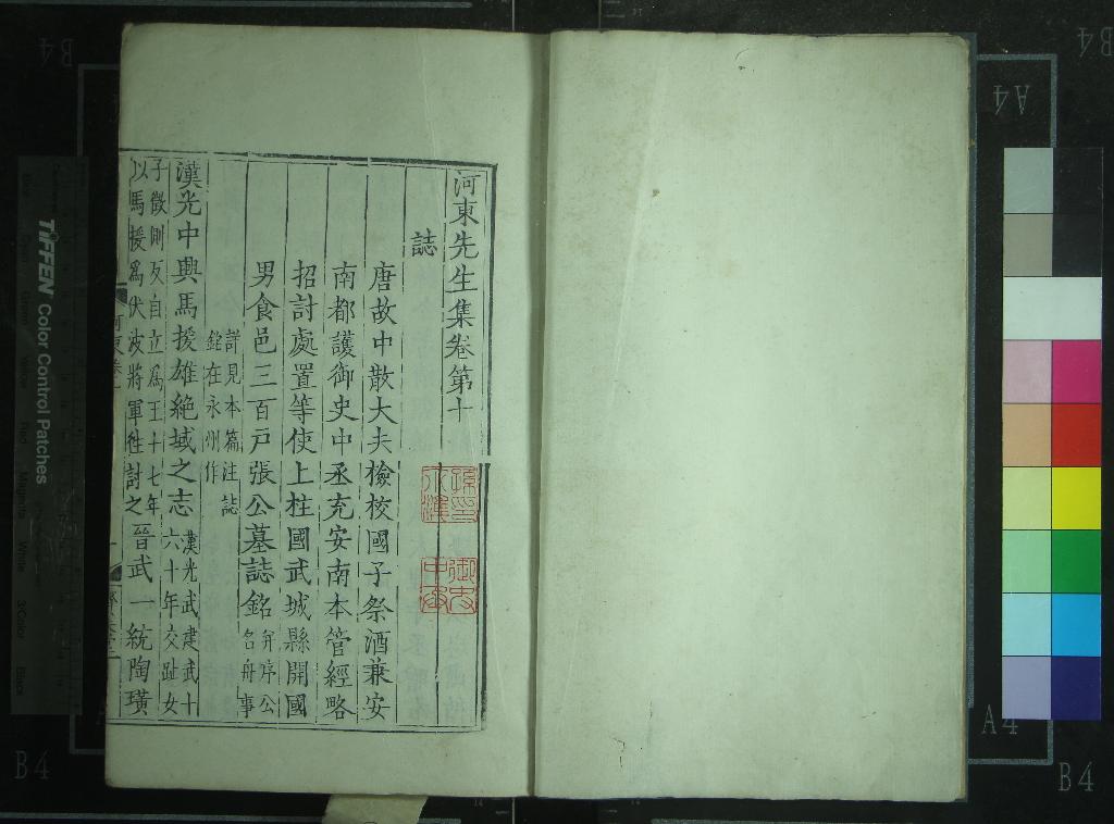 《河東先生集四十五卷外集二卷龍城錄二卷》作者：(明嘉靖)唐柳宗元撰、唐劉禹錫編、宋廖瑩中校正；河東先生集附錄二卷集傳一卷  刻本  PDF下载-汉笺公版书