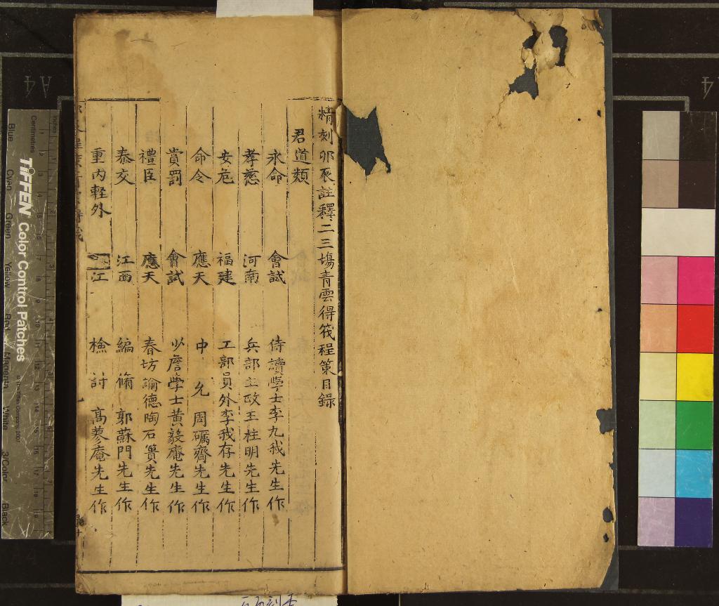 《精刻卯辰註釋二三場青雲得筏程策二卷》作者：(明萬曆)  刻本  PDF下载-汉笺公版书