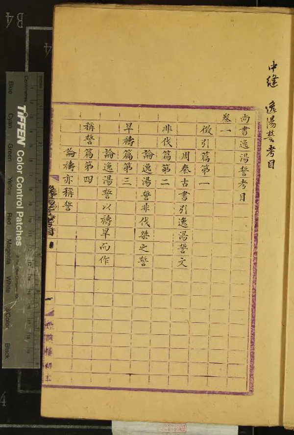 《尚書逸湯誓考六卷》作者：(清)清徐時棟學  稿本  PDF下载-汉笺公版书