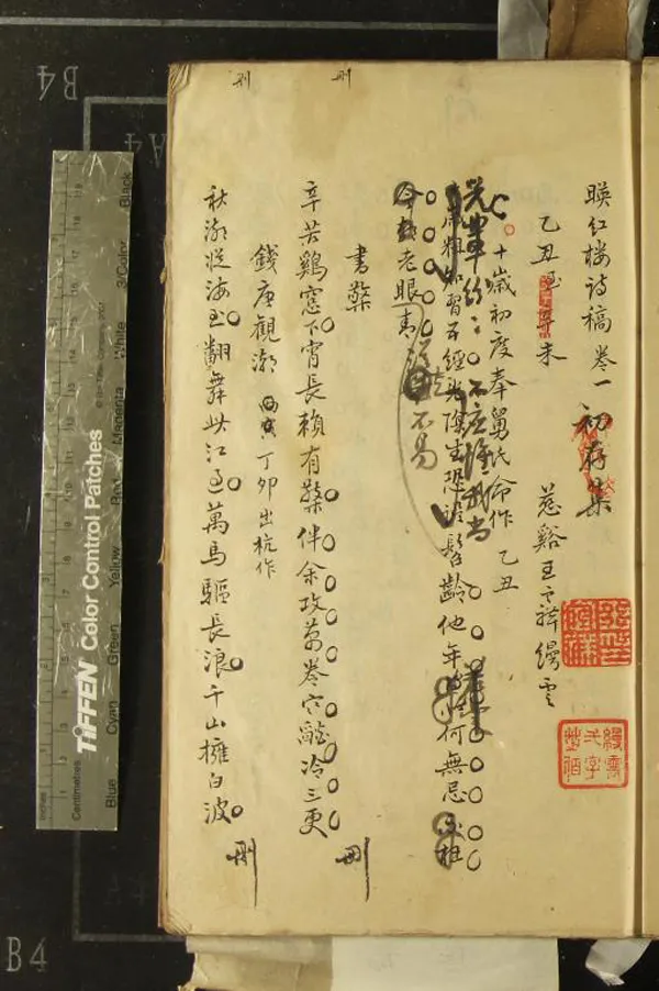 《映紅樓詩稿五卷》作者：(清)清王定祥撰  稿本  PDF下载-汉笺公版书