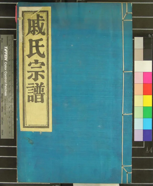 《[浙江鄞縣]鄞東梅江戚氏宗譜六卷首一卷》作者：(民國)民國戚茂珊、戚茂校等纂修  木活字本  PDF下载-汉笺公版书