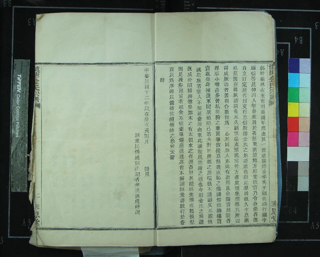 《[浙江寧波]漢塘金氏宗譜二卷》作者：(民國)民國金利鎮、金利華纂修  活字本  PDF下载-汉笺公版书