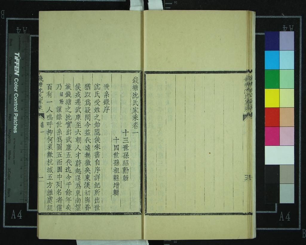 《錢塘沈氏家乘十卷》作者：(民國)清沈紹勳、沈祖緜輯  木活字印本  PDF下载-汉笺公版书