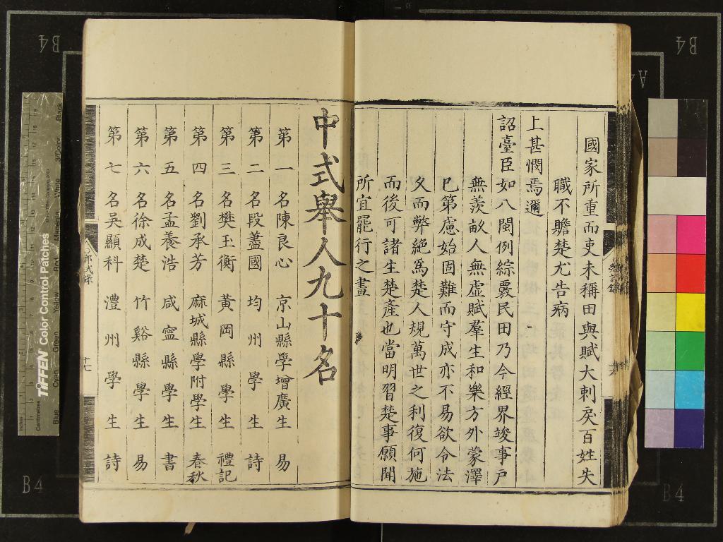 《萬曆十年湖廣鄉試錄一卷》作者：(明萬曆)  刻本  PDF下载-汉笺公版书