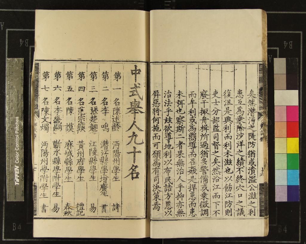 《嘉靖三十七年湖廣鄉試錄一卷》作者：(明嘉靖)  刻本  PDF下载-汉笺公版书