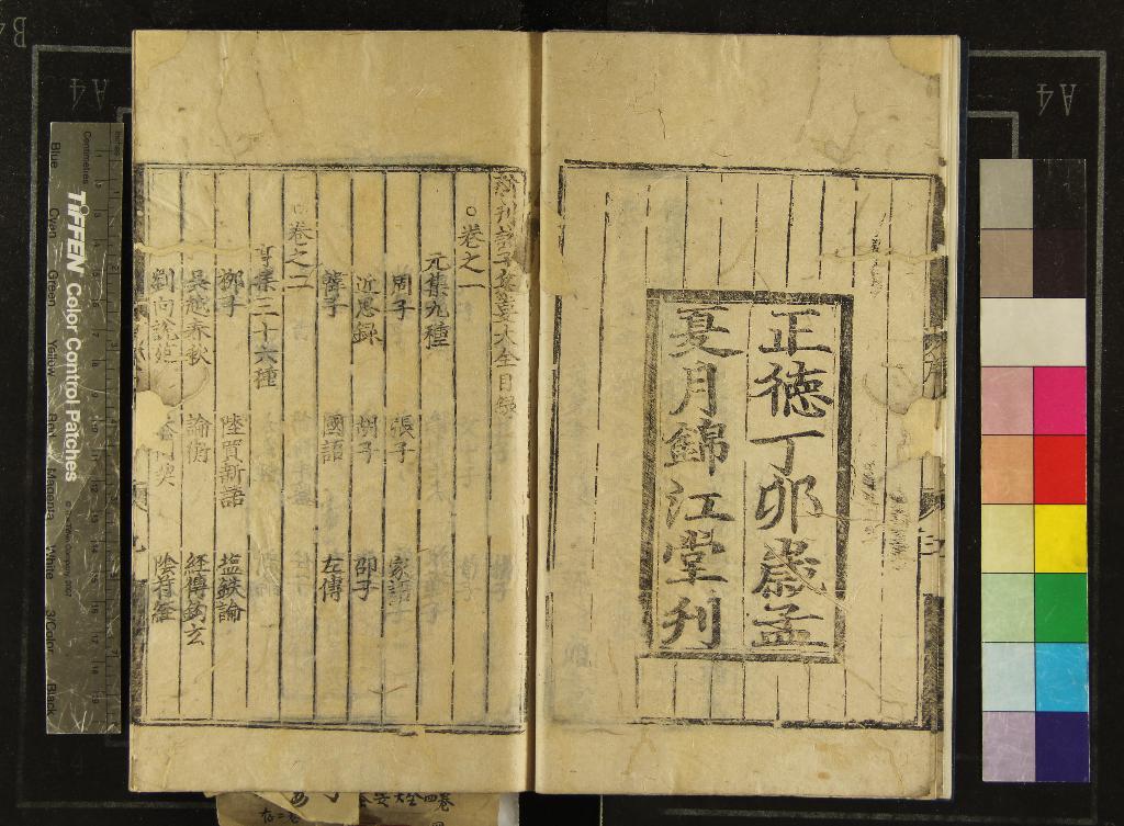 《新刊諸子纂要大全四卷》作者：(明正德)明黎堯卿纂  刻本  PDF下载-汉笺公版书