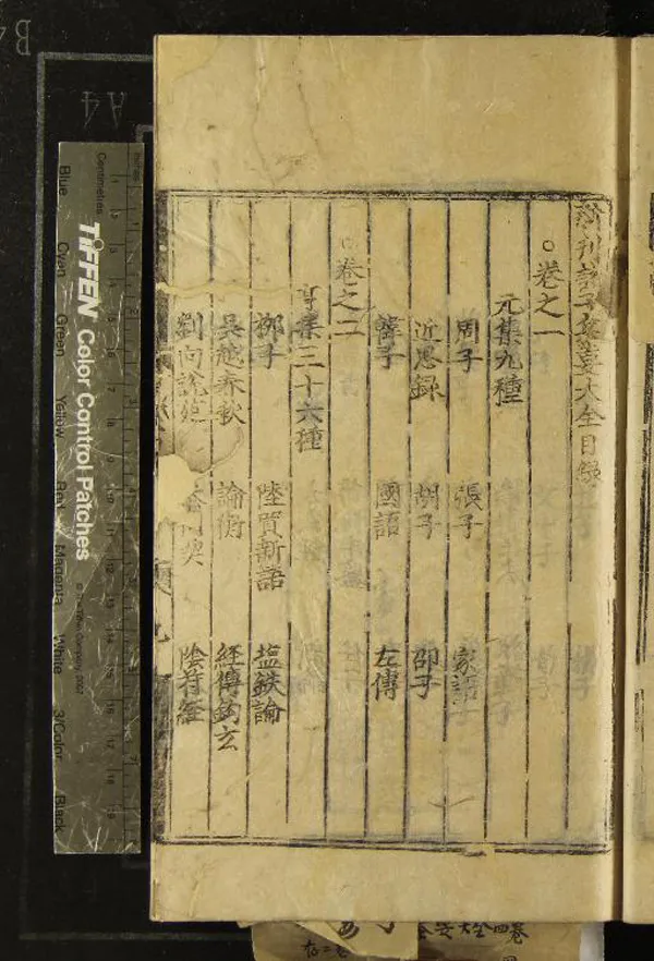 《新刊諸子纂要大全四卷》作者：(明正德)明黎堯卿纂  刻本  PDF下载-汉笺公版书