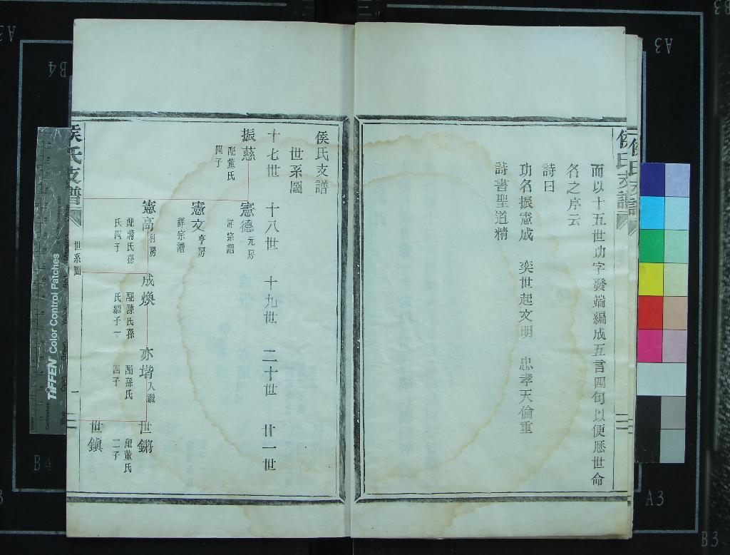 《[浙江鄞縣]侯氏支譜不分卷》作者：(民國)民國佚名撰  活字本  PDF下载-汉笺公版书