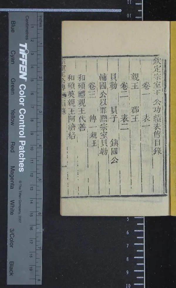 《欽定宗室王公功績表傳十二卷首一卷》作者：(清)清高宗弘曆敕撰  刻本  PDF下载-汉笺公版书