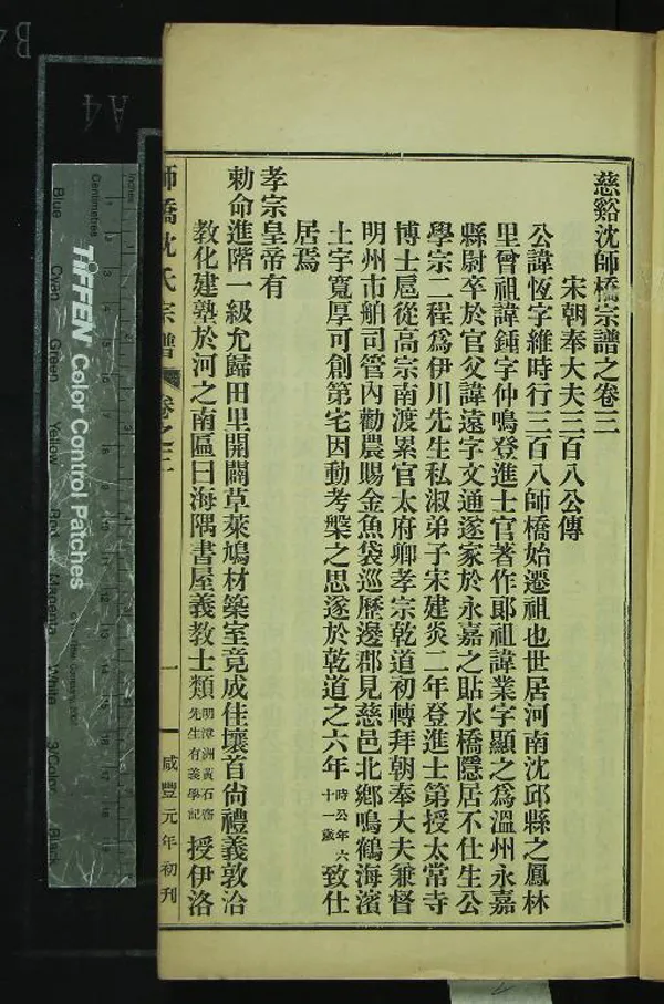 《[浙江慈溪]師橋沈氏宗譜十五卷》作者：(民國)不著撰者  鉛印本  PDF下载-汉笺公版书