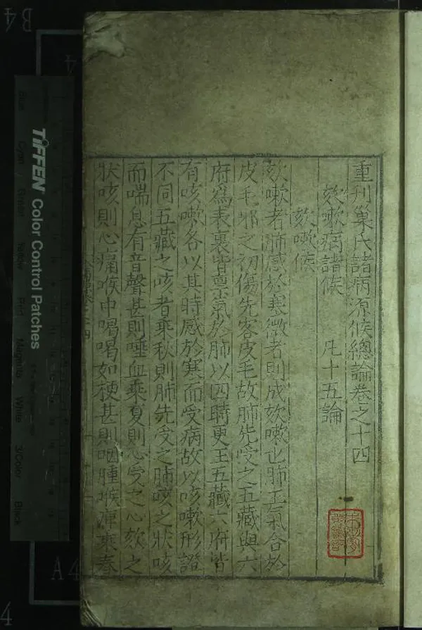 《重刊巢氏諸病源侯總論五十卷》作者：(明)隋巢元方撰  刻本  PDF下载-汉笺公版书