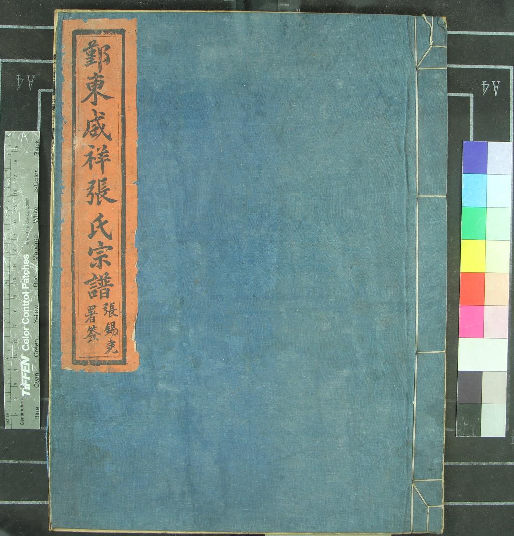 《[浙江鄞縣]鄞東咸祥張氏家譜四卷首一卷》作者：(民國)民國朱旂、張禮韺等纂修  活字本  PDF下载-汉笺公版书