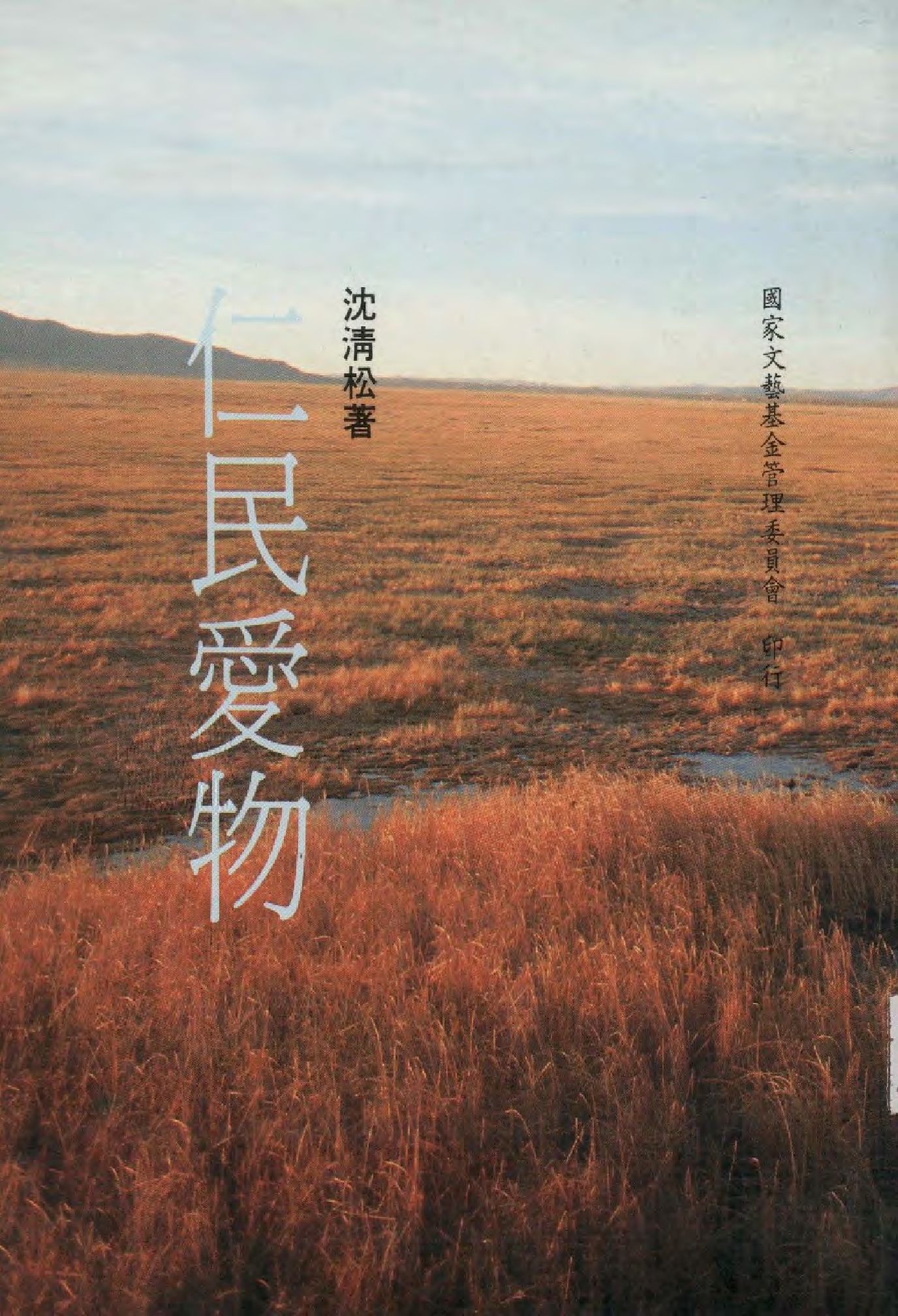 《仁民愛物》 作者:沈清松著  1992年  PDF下载-汉笺公版书