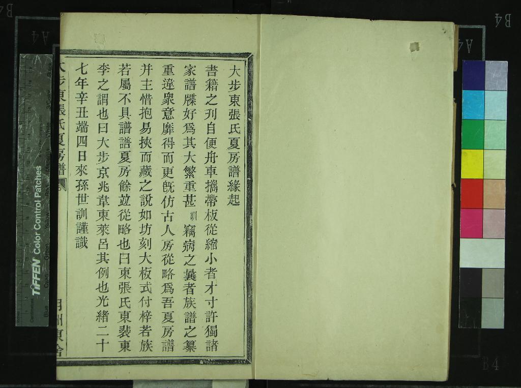 《[浙江鄞縣]大步東張氏夏房譜四卷》作者：(清光緒)清張世訓纂修  活字本  PDF下载-汉笺公版书