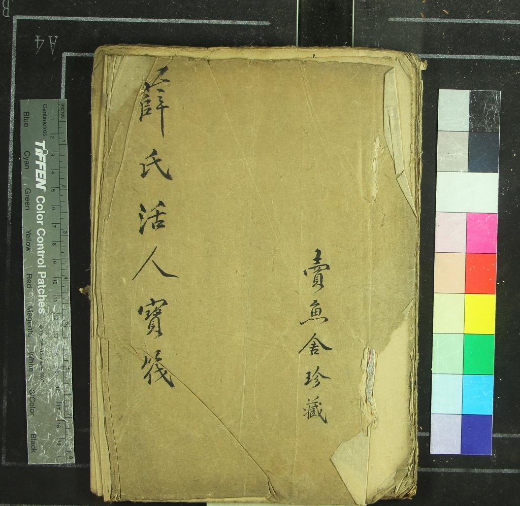 《薛氏活人寶筏不分卷》作者：(清)清喻昌撰  抄本  PDF下载-汉笺公版书