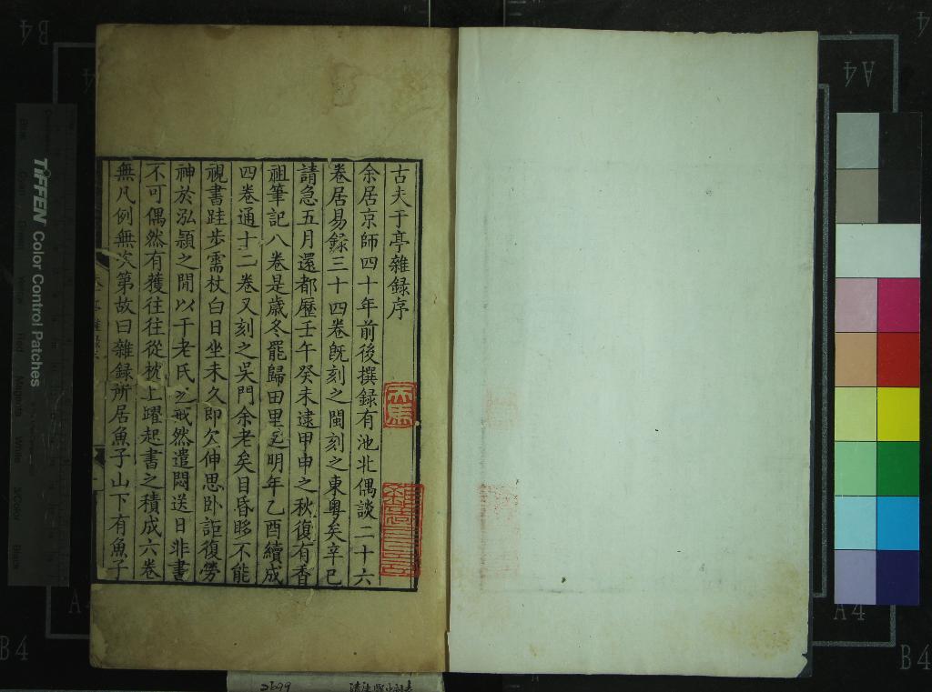 《古夫于亭雜錄六卷》作者：(清康熙)清王士禎撰  刻本  PDF下载-汉笺公版书