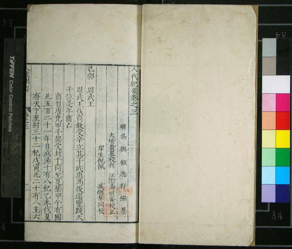 《人代紀要三十卷》作者：(明嘉靖)明顧應祥編集、明黃扆校刊、明湯明善校正  刻本  PDF下载-汉笺公版书